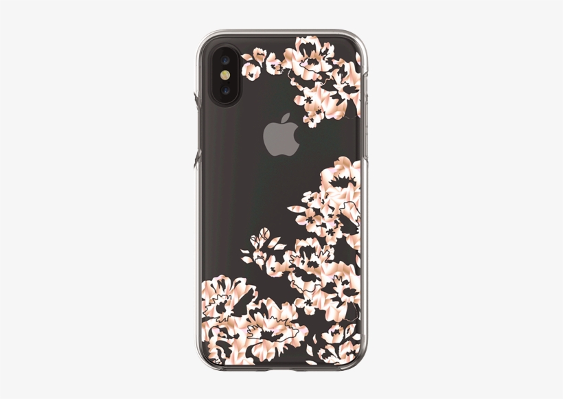 Clear/rose Gold Floral - Glass, transparent png #3592860