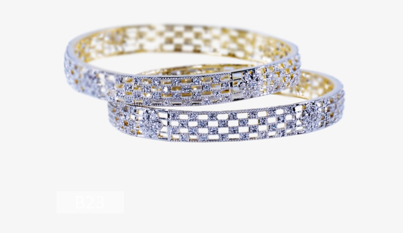 American Diamond Bangle - Bangle, transparent png #3593080