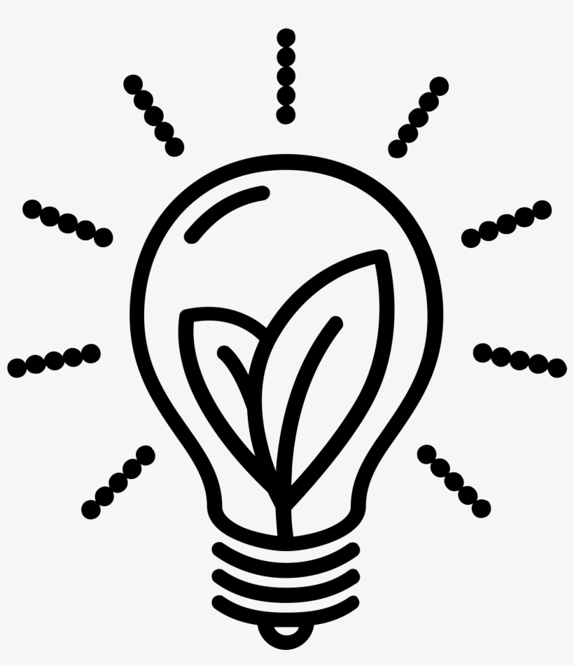 Light-bulb Icon By Till Teenck - Light Bulb Icon Drawing, transparent png #3593370
