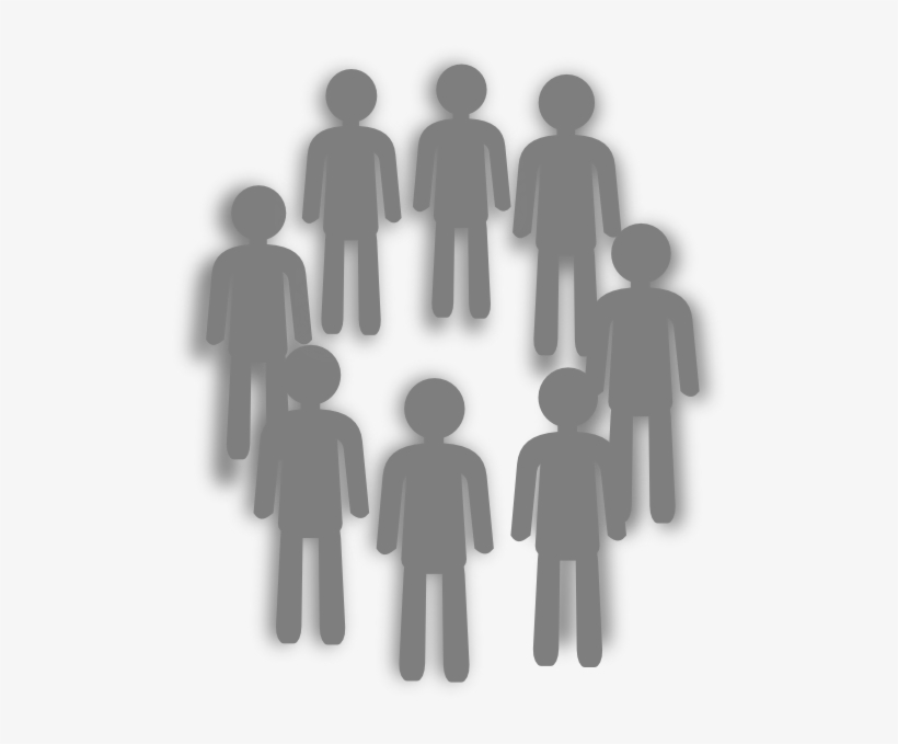Grey Group - Grey People Clipart, transparent png #3593940
