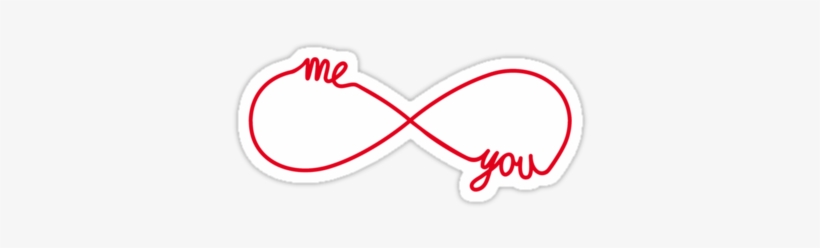 You And Me Together Forever, Infinity Sign - You And Me Together Forever Pillow Case, transparent png #3593996