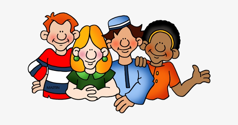 People Clipart Friend - Community Helpers Clip Art, transparent png #3594034