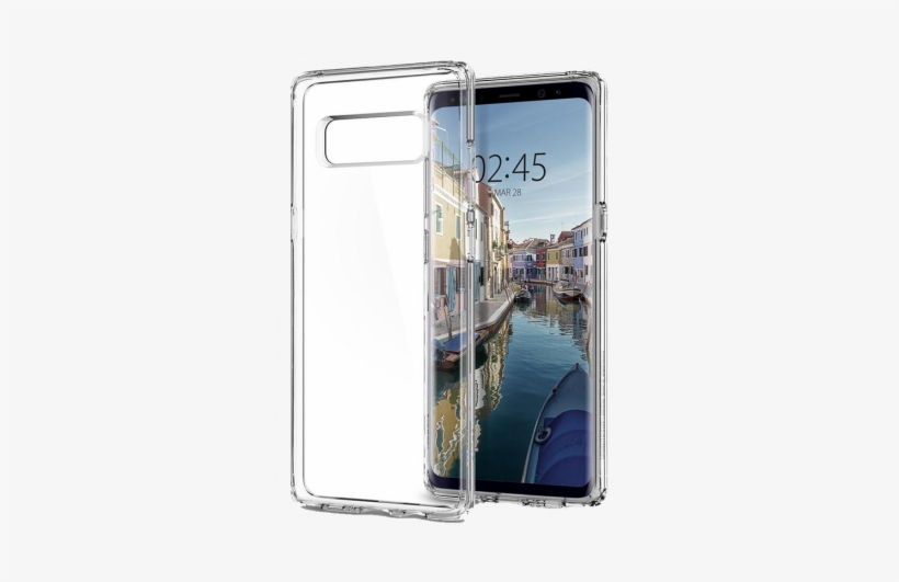Samsung Galaxy Note 8 Tetra Force - Note 8 Spigen Ultra Hybrid S, transparent png #3594246