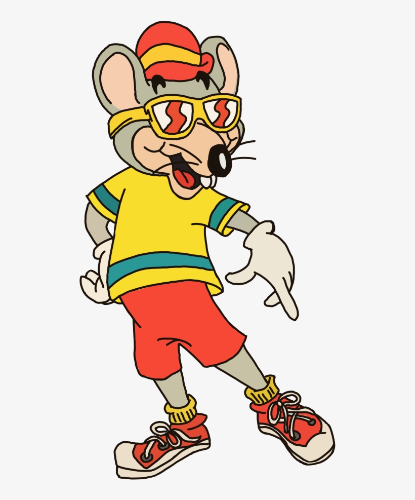 Summer Rat Vector From Shorts - Chuck E Cheese Art, transparent png #3594271