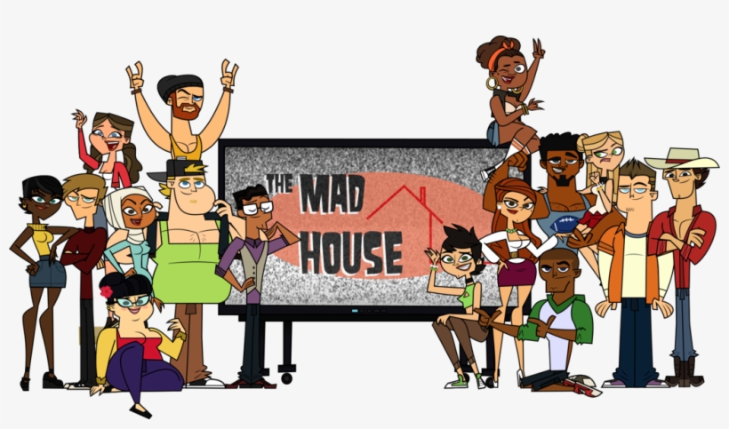 Group Of Mad People Clipart Collection Clip Art Freeuse - Total Drama Mad House, transparent png #3594418
