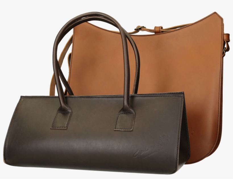 Handmade Leather Handbags - Shoulder Bag, transparent png #3594461