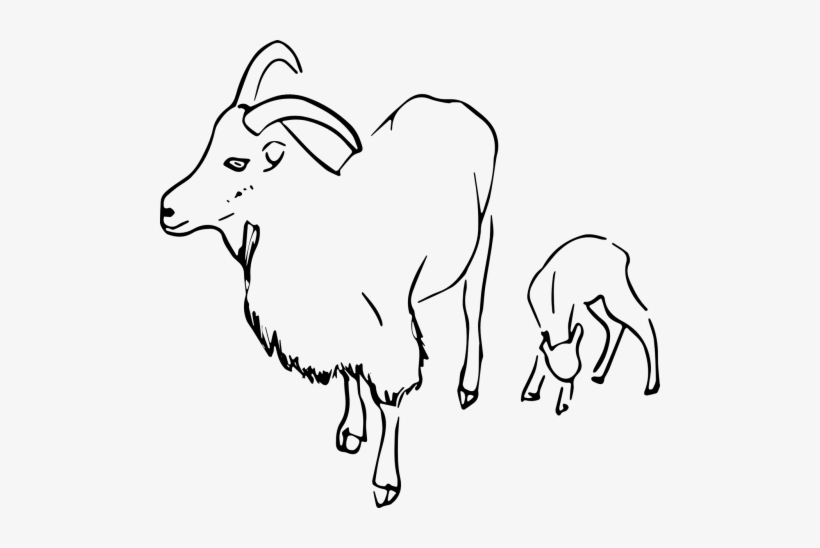 Goat,vector,image,free Vector Graphics - Clip Art, transparent png #3594709