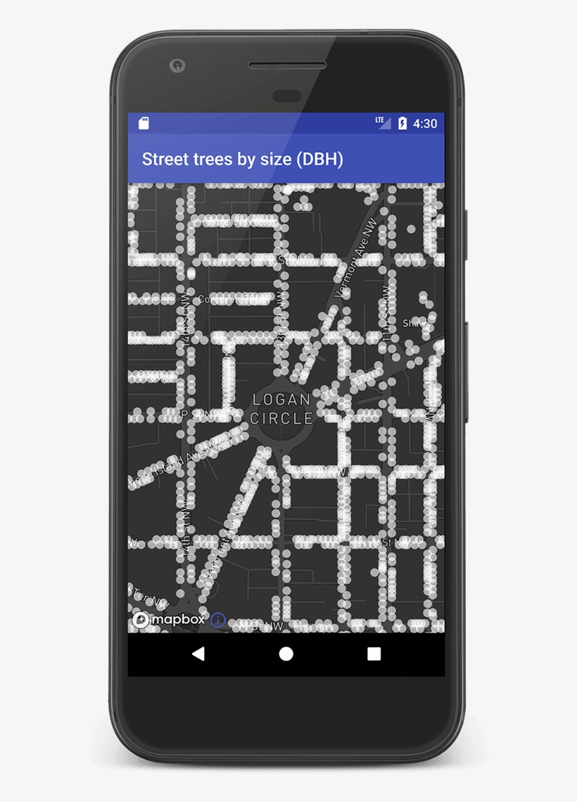 Initialized Map On An Android Device - Iphone, transparent png #3594844