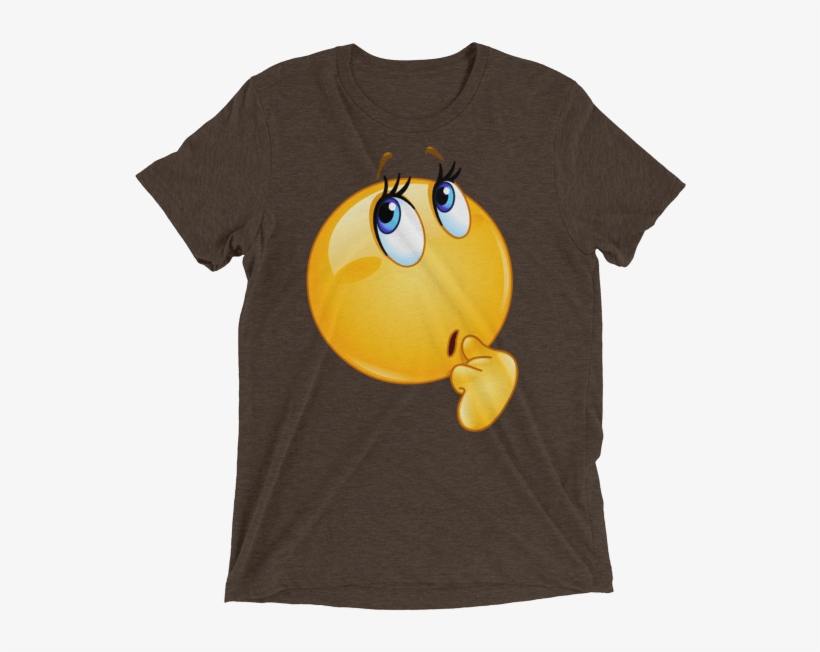 Funny Wonder Female Emoji Face T Shirt - Gifts For Football Fans - Jj Watt - Texans - Nfl, transparent png #3595071