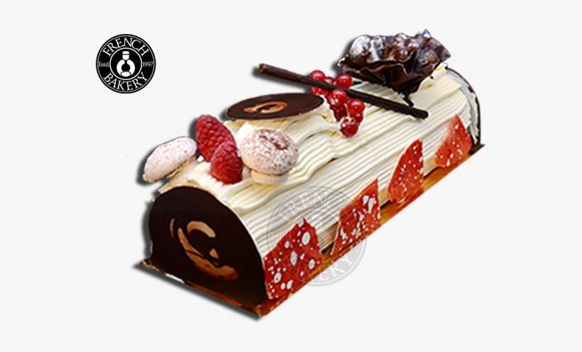 Vanilla Tentation Christmas Cake - Christmas Cake Transparent, transparent png #3595866