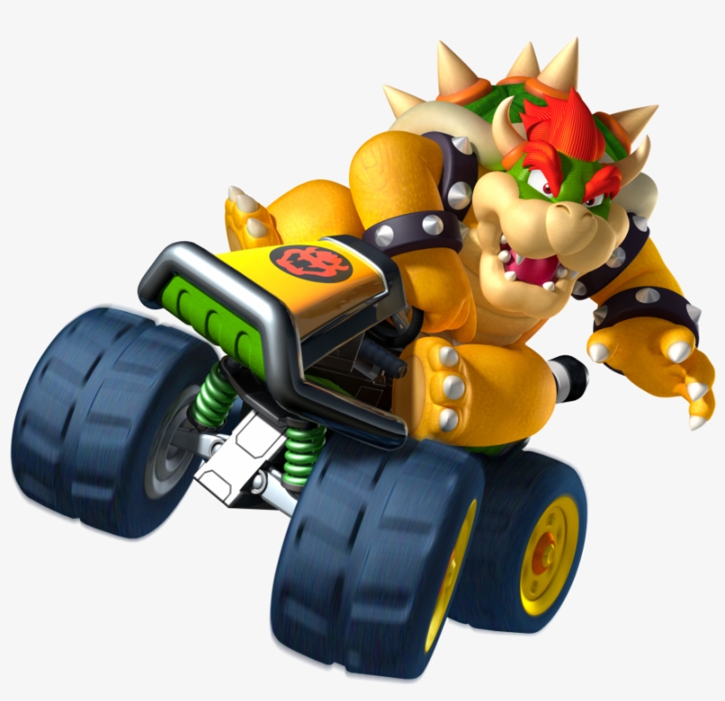 Super Mario Kart Png Photos - Bowser Mario Kart Png, transparent png #3595958