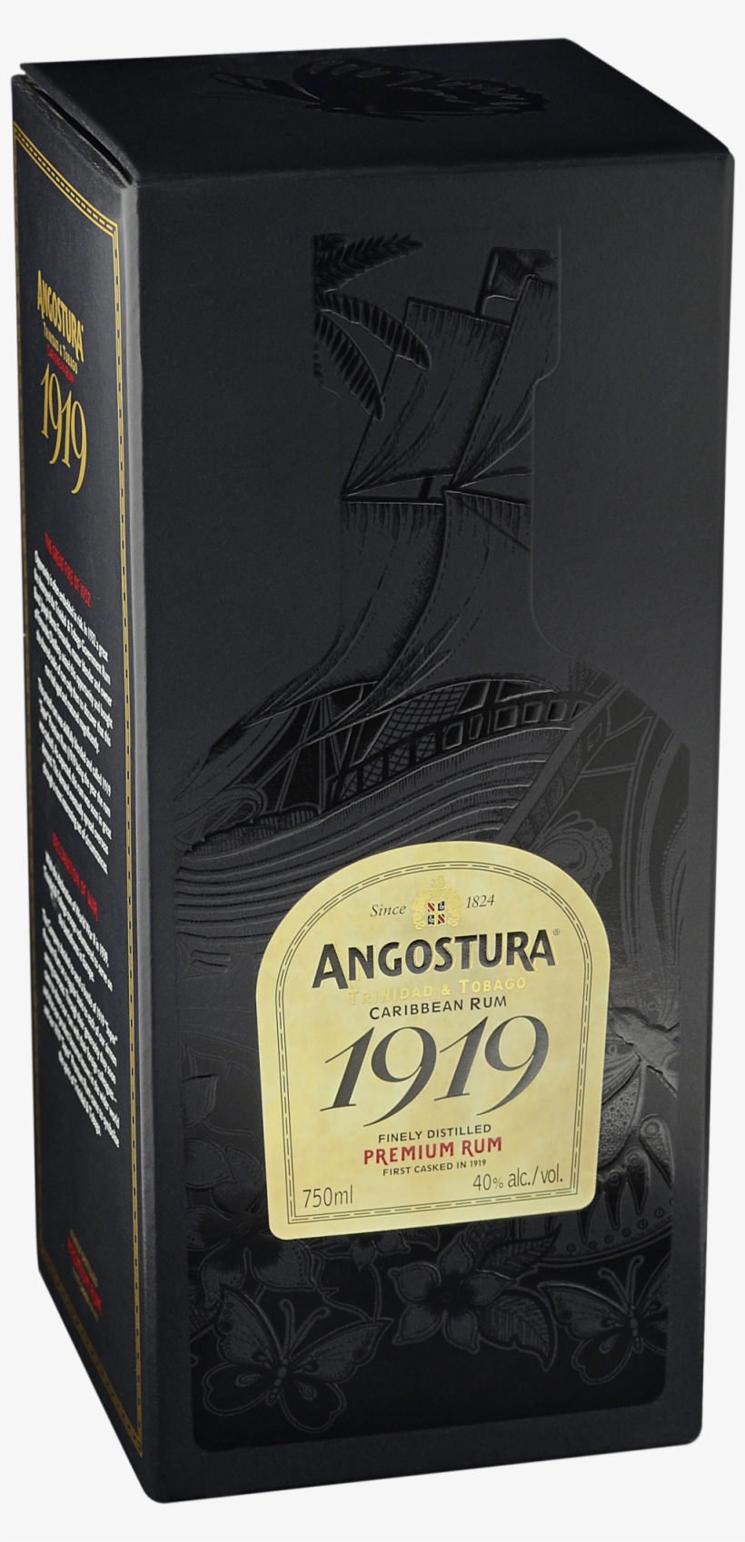 Mcc Label Angostura Box - Label, transparent png #3596182