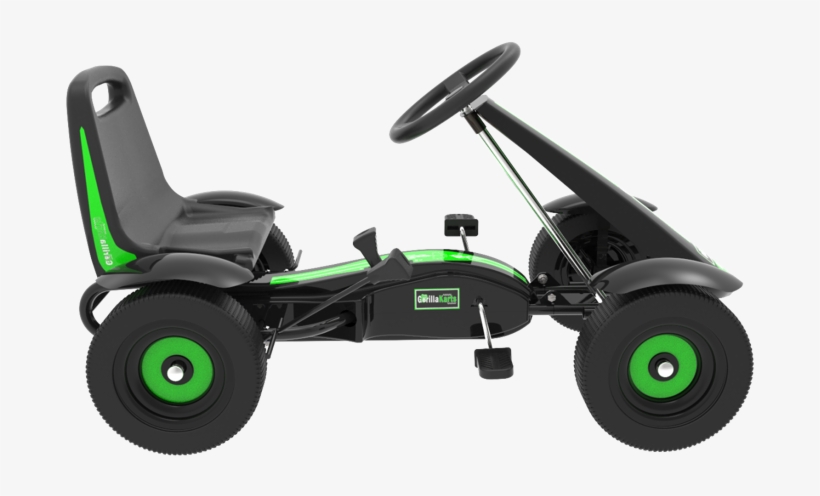 Gorilla Oxide Pedal Go Kart Green 4-7 Yrs - Go-kart, transparent png #3596499