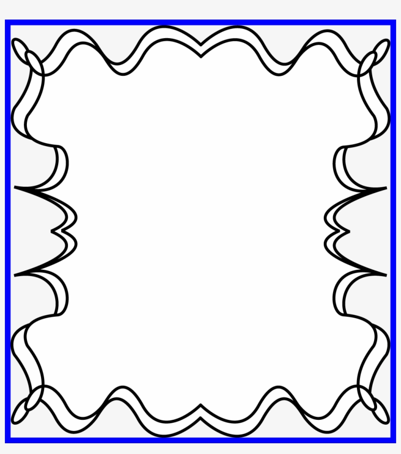16 Ideas Of Star Clipart Black And White Outline - Border Picture Frame Halloween, transparent png #3596875