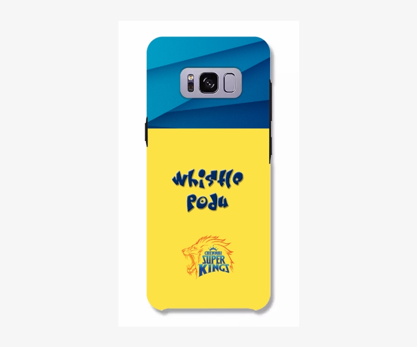 Csk Whistle Podu For Samsung - Indian Art Sticker (oval), transparent png #3597070