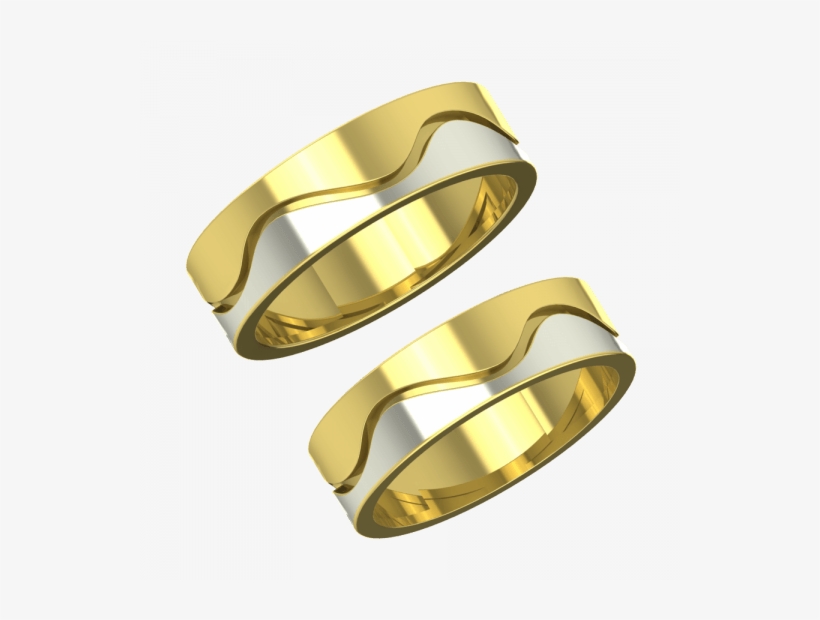 Michael & Holly Couple Rings - Wedding Ring, transparent png #3597195
