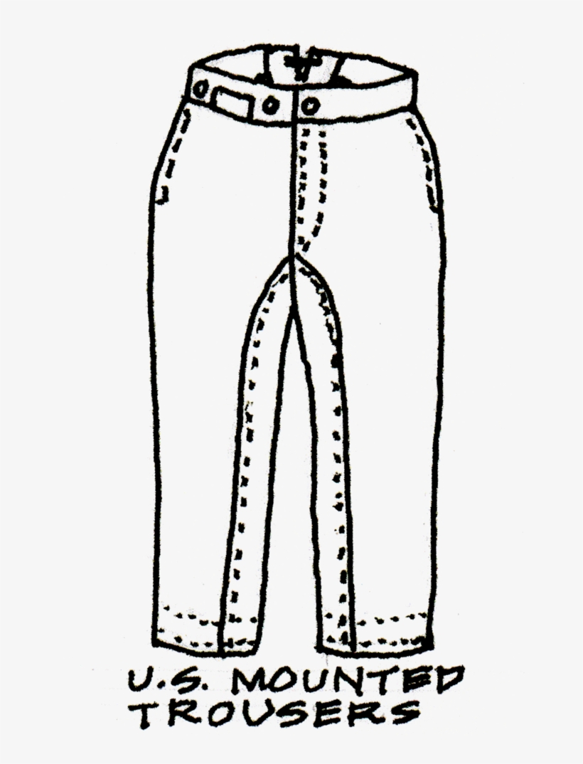 S Mounted Trousers, transparent png #3597265