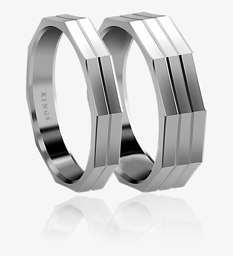 Wedding Bands Women - White Gold Womens Wedding Band, transparent png #3597382