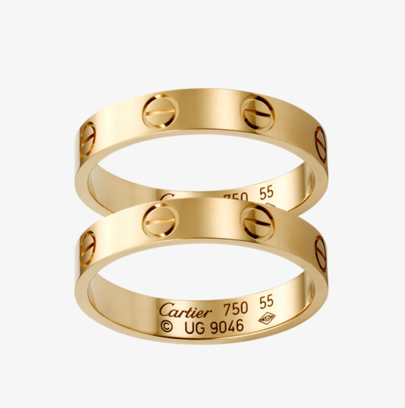 More Views - Mens Gold Cartier Wedding Band, transparent png #3597470