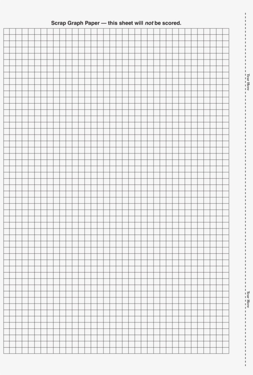 Scrap Graph Paper This Sheet Will Not Be Scored - Pattern, transparent png #3598516
