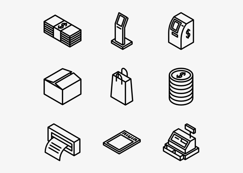 Isometric Business - Isometric Icons, transparent png #3598518