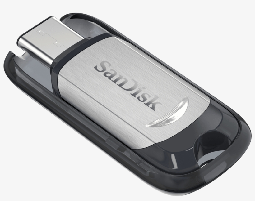 Sandisk Ultra<sup>®</sup> Usb - Sandisk Usb Flash Drive Type C Ultra 32 Gb, transparent png #3598597