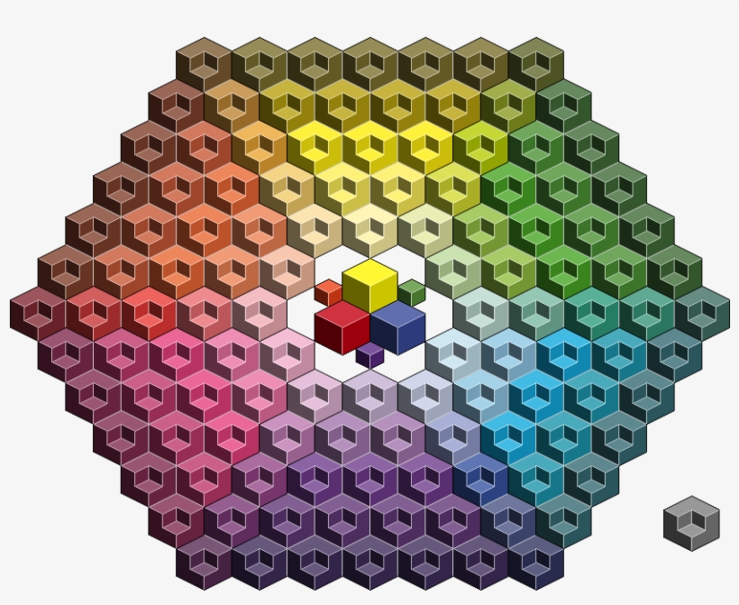Isometric Color 'circle' By Lsl925 On Deviantart Isometric - Pixel Art Isometric Circle, transparent png #3598625