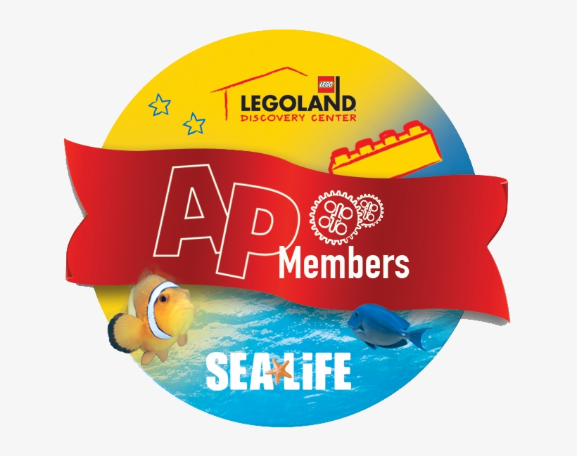Legoland Discovery Center And Sea Life - Legoland Ticket, Adult (ages 13+),, transparent png #3599251