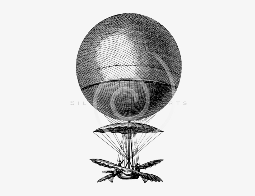 Vintage Hot Air Balloon Png, transparent png #360471
