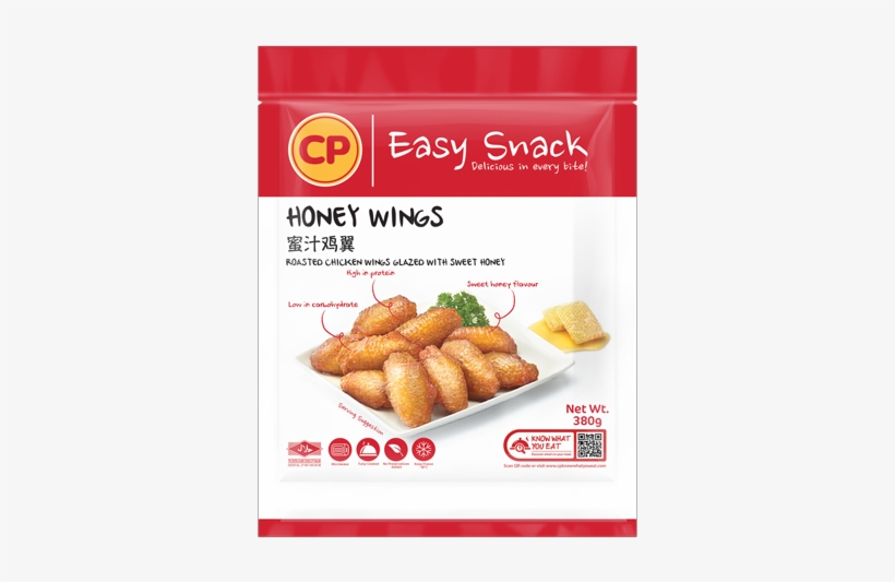 Cp Honey Wings - Cp Honey Wings 380g, transparent png #360512