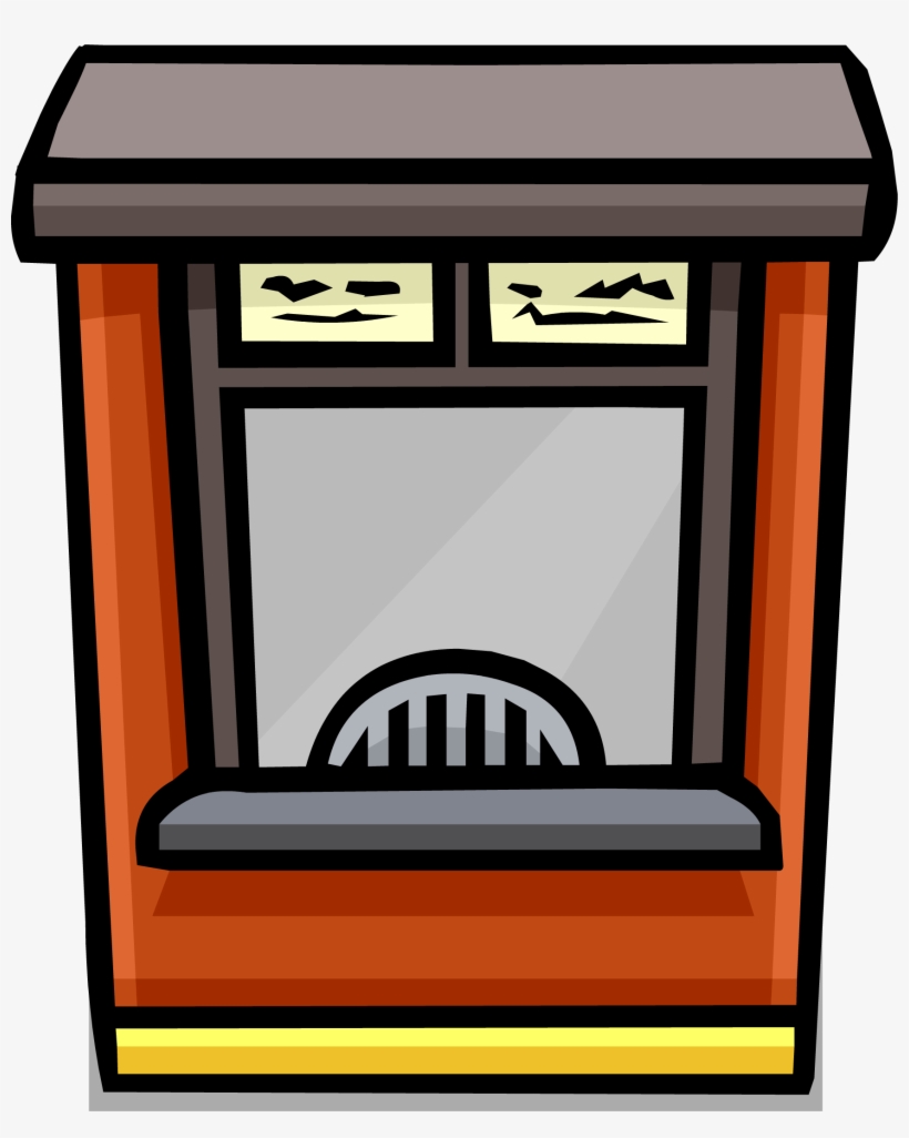 Ticket Booth Sprite 001 - Ticket Booth Clip Art, transparent png #360672