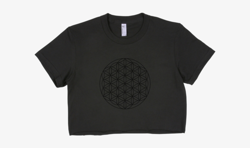 Flower Of Life Women's Short Sleeve Crop Top - He Ain T My President, transparent png #360737