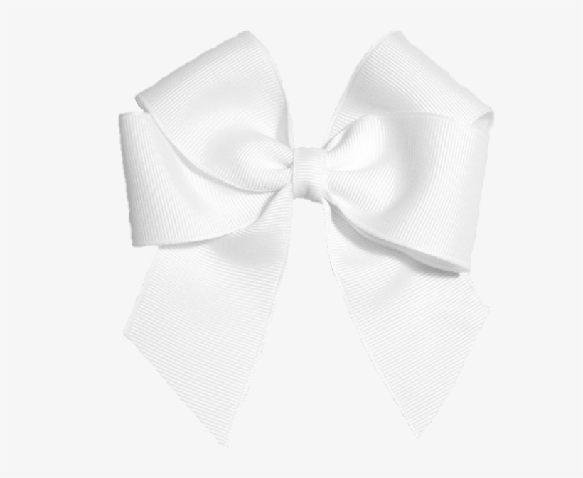 Baby Love Bow Image - Free White Bow Vector, transparent png #360741