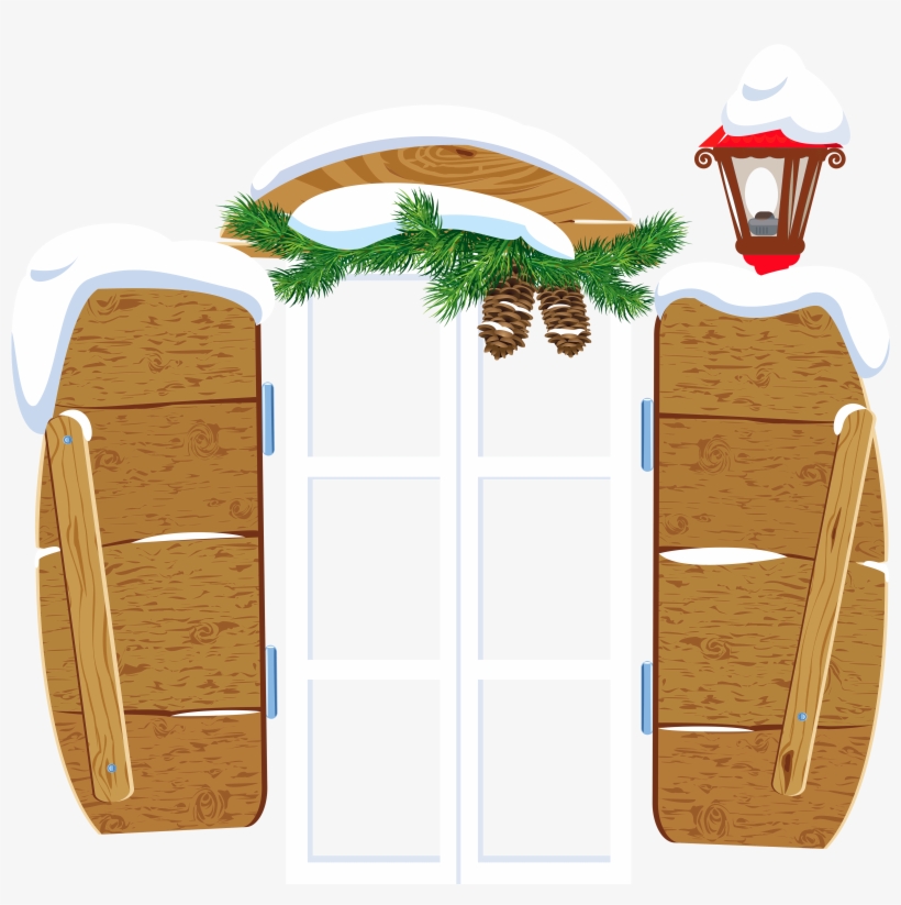 Transparent Christmas Window Png Clipart - Christmas Window Png, transparent png #360954