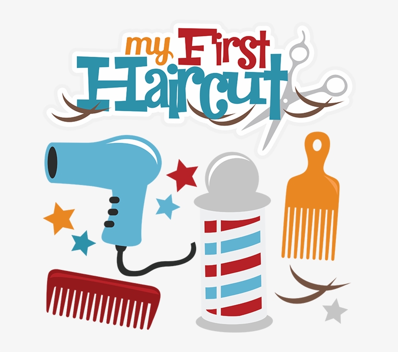 My First Haircut Svg Cut Files For Scrabpooking Haircut - First Hair Cut, transparent png #361844