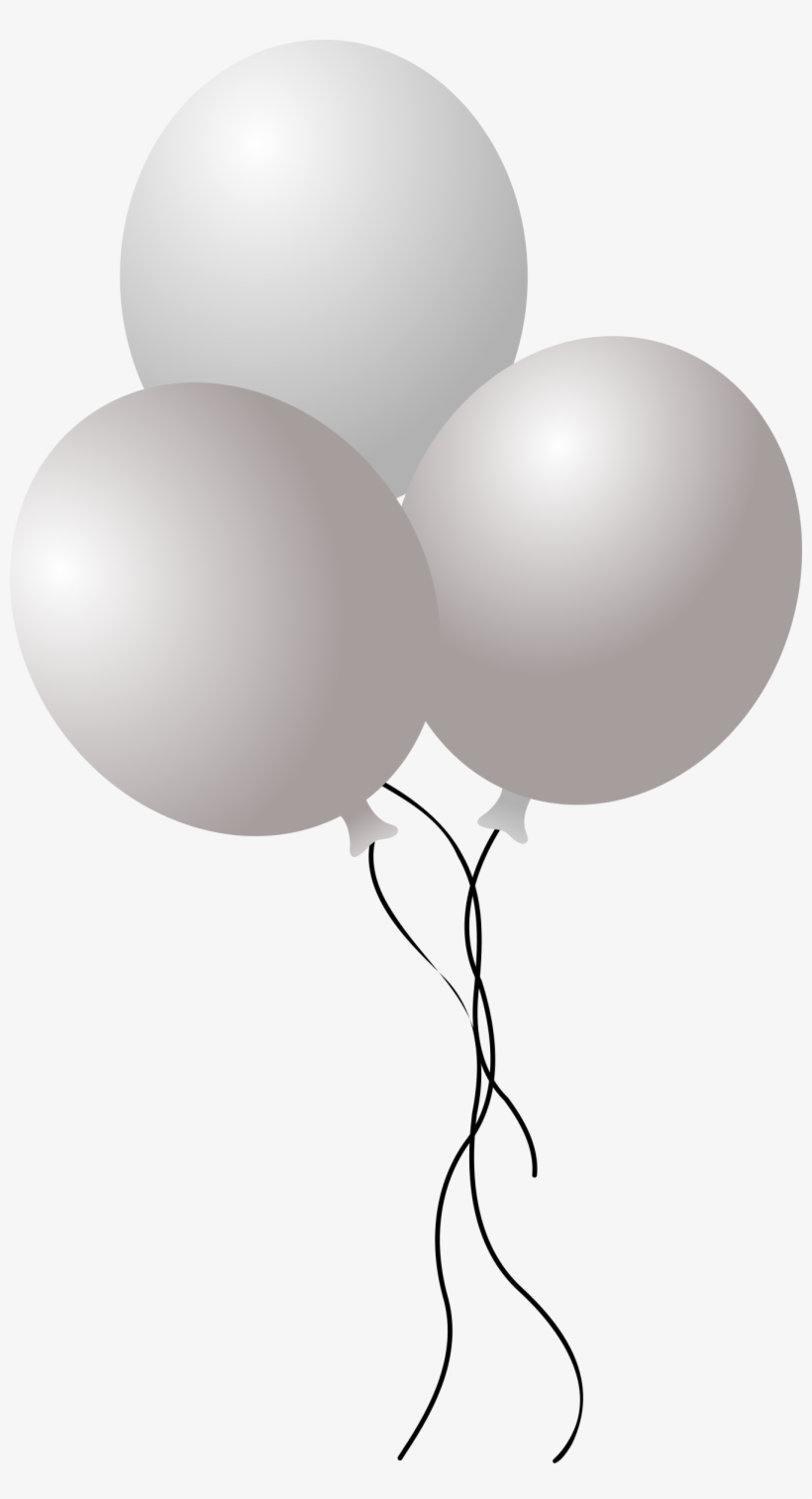 Balloons Png For Free Download On - White Birthday Balloon Png, transparent png #362001