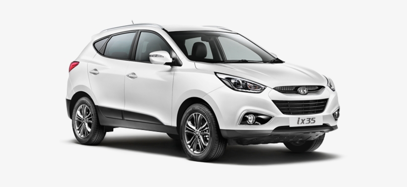 Hyundai Ix35 Renta De Autos En Monterrey - Hyundai Ix35 2014 White, transparent png #362173