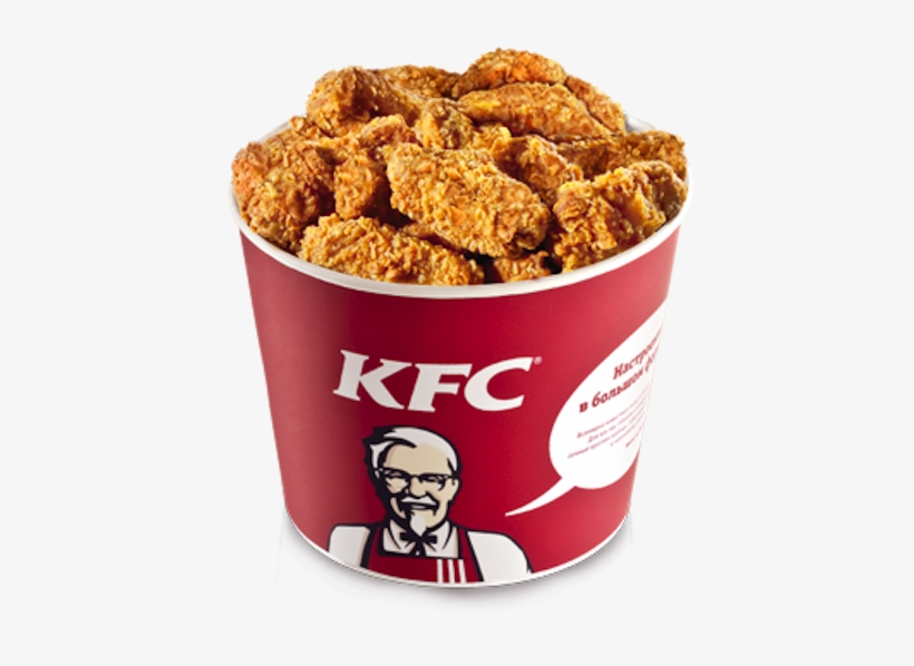 Kfc Chicken Wings Bucket - Broasted Chicken, transparent png #362333