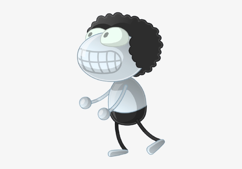 Afro Guy - Creepy Afro Guy Poptropica, transparent png #362402