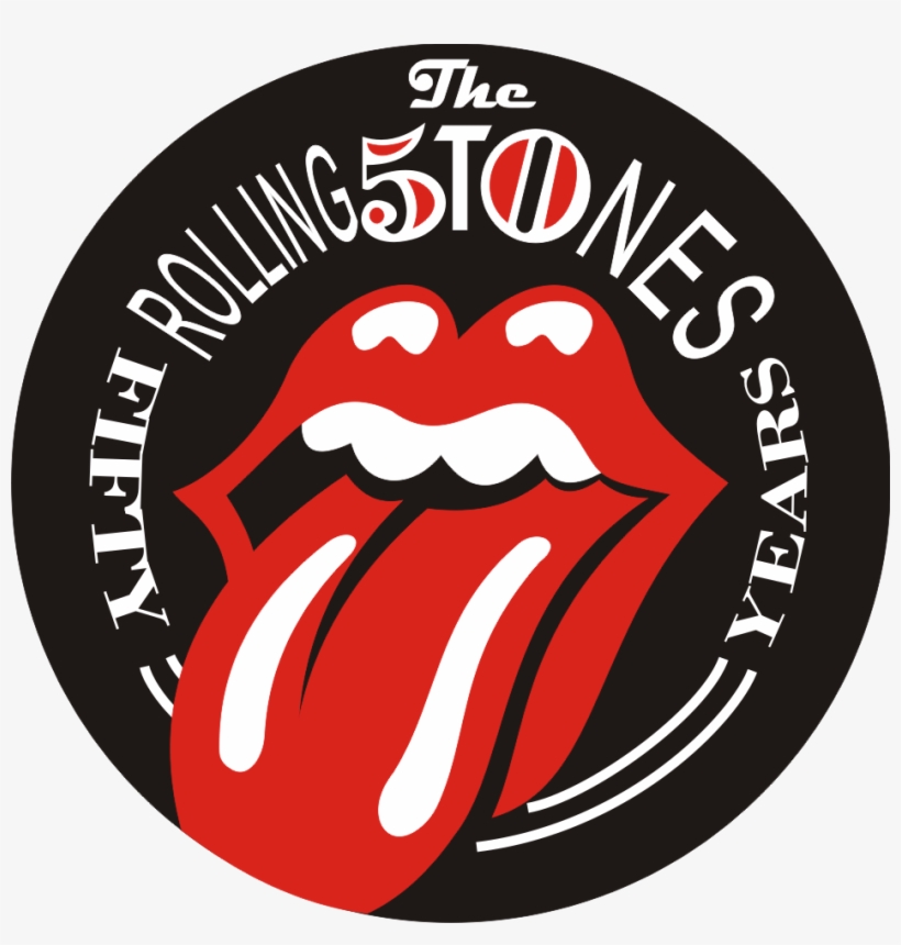 Rolling Stones Tongue Logo - Rolling Stones Fifty Years, transparent png #362700