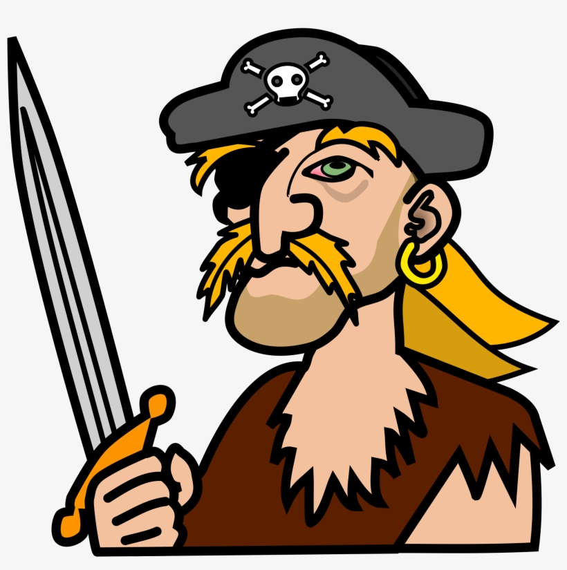 Coloured Big Image Png - Pirate Clipart, transparent png #362722