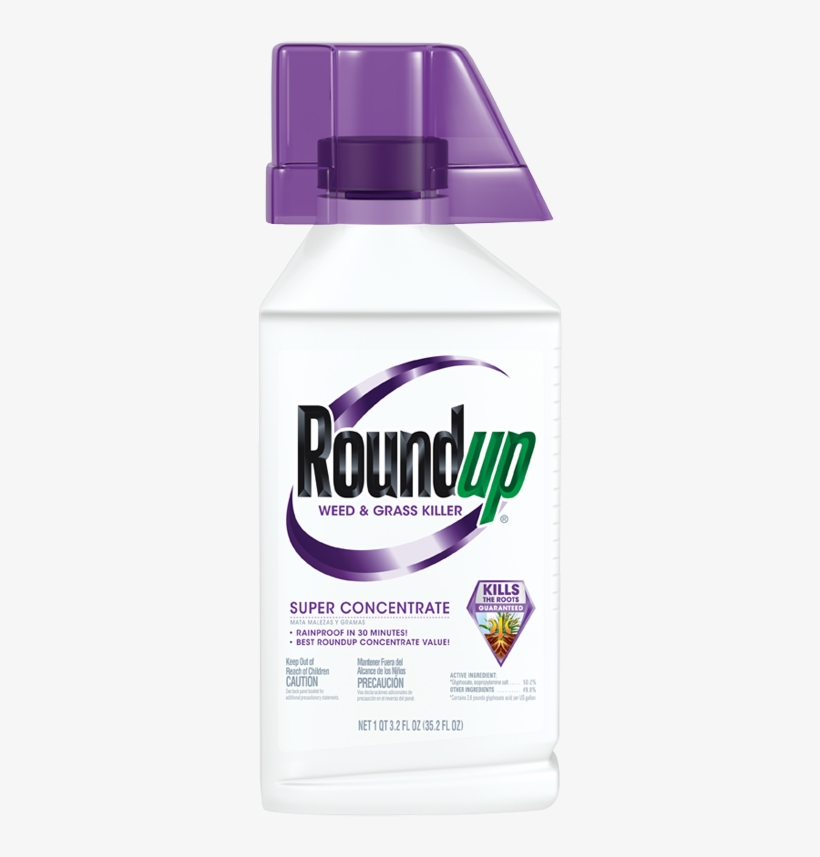 Roundup® Weed & Grass Killer Super Concentrate - Round Up Spray, transparent png #362783