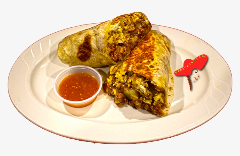 Breakfast Burrito- Linda's Downtown Sacramento Mexican - Mexican Breakfast Burrito, transparent png #362947