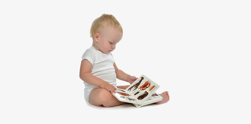 All Children Should Have A Chance At Success - Baby With A Book, transparent png #363033