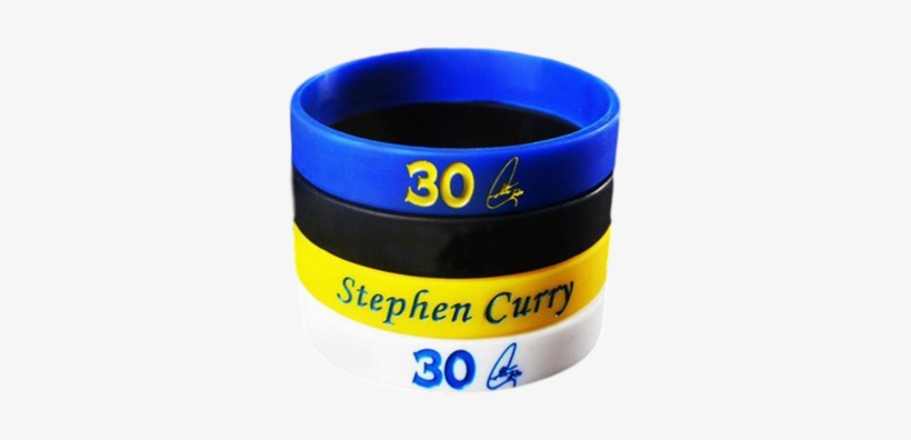 Motivational Wristband Stephen Curry - 4pcs Stephen Curry Silicone Wristband Nba Stars Basketball, transparent png #363178