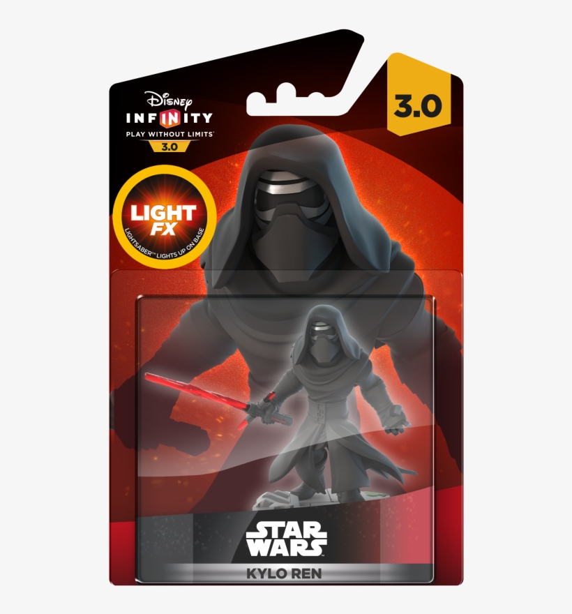 Kylo Ren Light Fx Figure - Disney Infinity 3.0 - Star Wars: Light Fx Kanan Jarrus, transparent png #363296