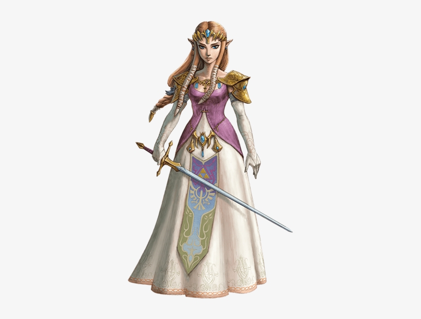 Triforce Of Wisdom - Princess Zelda Sword, transparent png #363450
