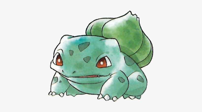View 001bulbasaur Rg , - Bulbasaur Pokemon Red, transparent png #363529