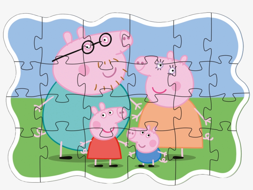 Peppa - 1/4 Sheet Peppa Pig Edible Frosting Cake Topper*, transparent png #363533