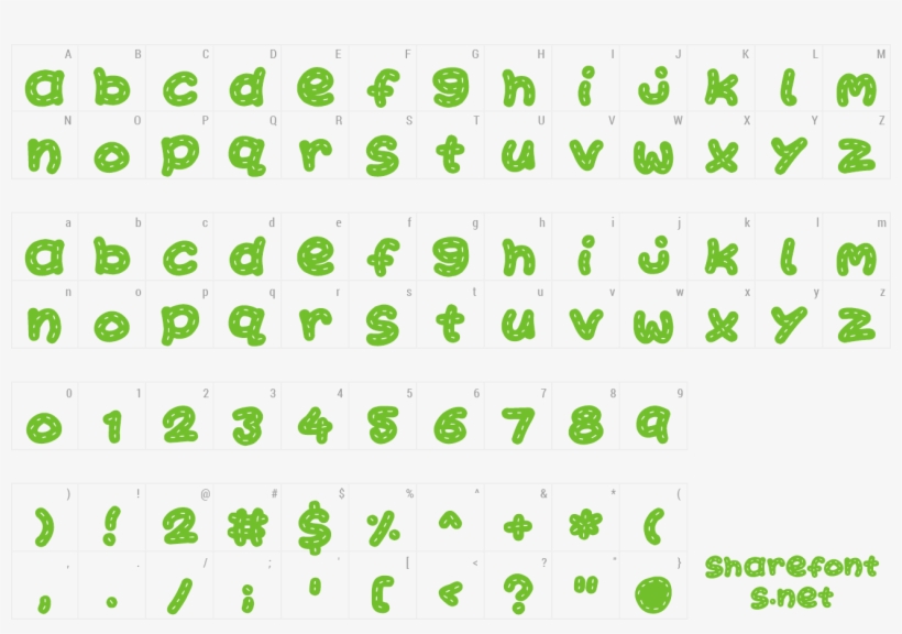 Font Kawaii Stitch Preview - Lilo And Stitch Letters, transparent png #363554